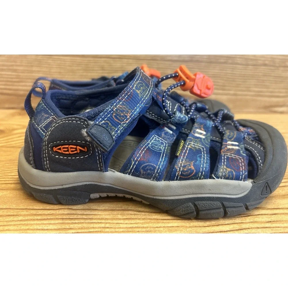 Keen Kids Blue Newport H2 Big Kid‎ Sz US 1 Y Only You Smokey The Bear Washable